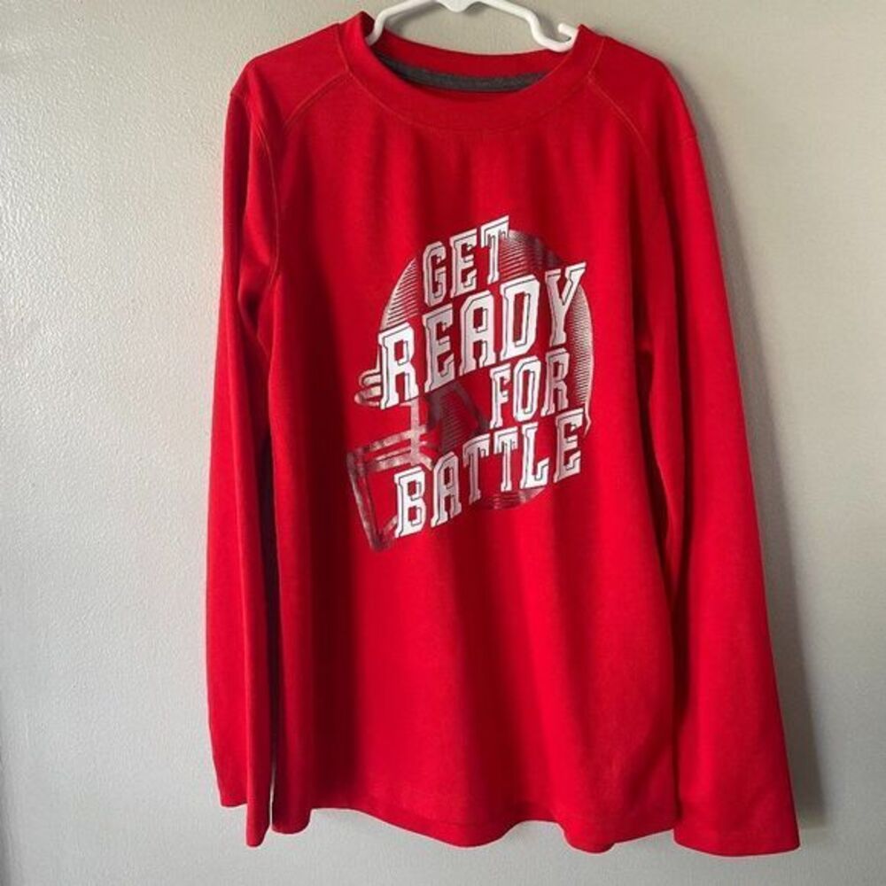 EUC, Boy's Land's End Long Sleeve Tee, Size M